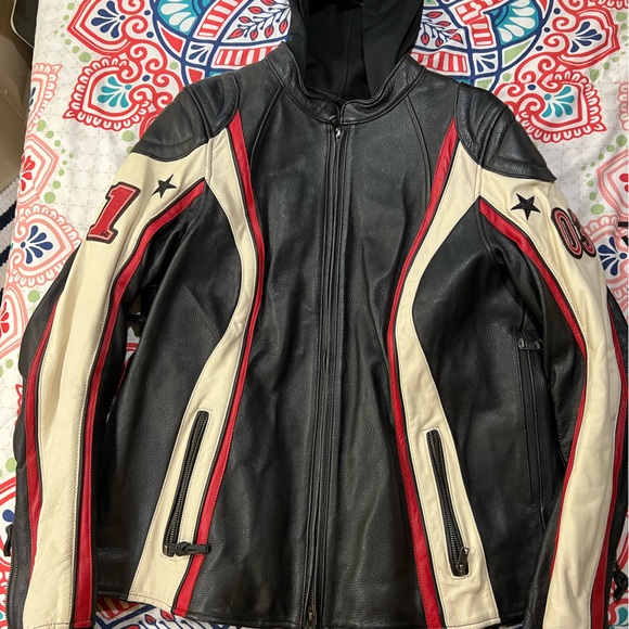 Harley Davidson leather coat - Picture 2 of 4